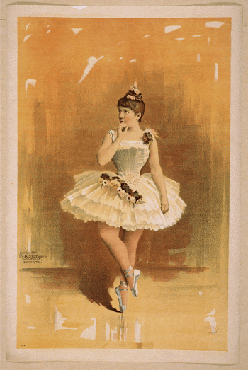 Ballerina in white costume with flowers | Free Photo - rawpixel