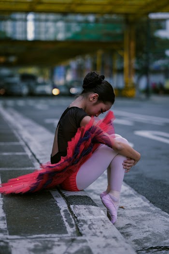 Ballerina on Street