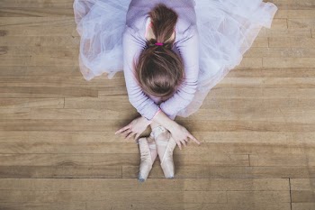 Ballet Dancer Forward Bend