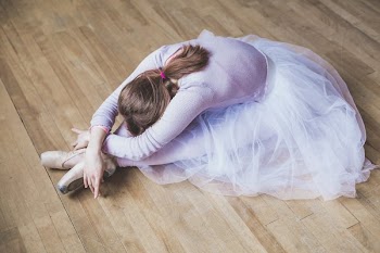 Ballet Dancer Forward Stretch