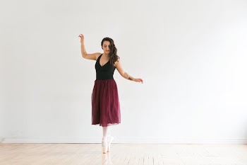 Ballet Dancer On Pointe