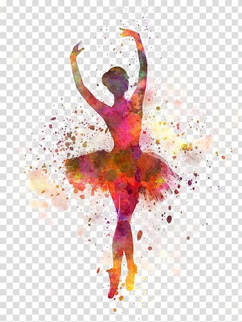 Ballet Dancer Watercolor painting, Swan Dance, woman doing ballerina dance illustration transparent background PNG clipart
