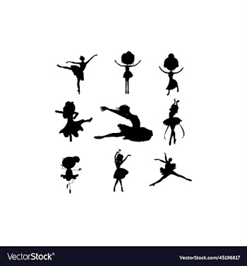 ballet dancing woman set design