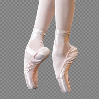 Ballet Pointe Transparent Background PNG