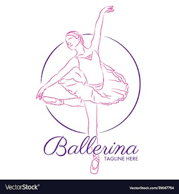 ballet school logo design
