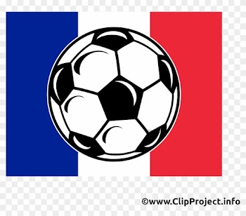 Ballon De Foot France Clipart Gratuit - Soccer Ball On Fire