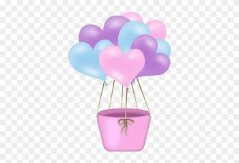 Ballons,png,tube - Balão Chuva De Amor Png