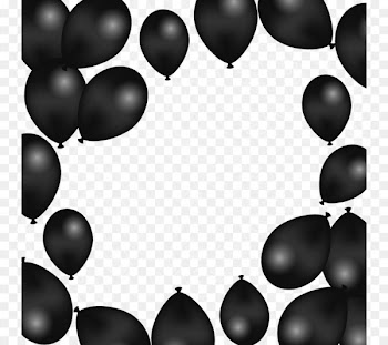 Balloon Adobe Illustrator - Vector black balloons 
