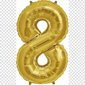 Balloon Aluminium foil Gold Party Birthday, balloon transparent background PNG clipart