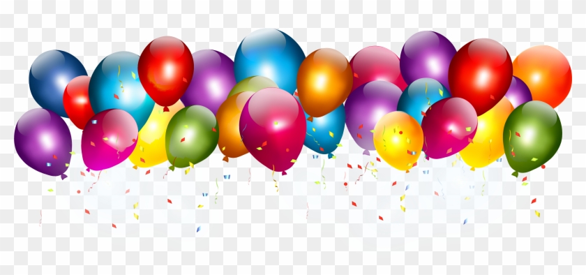 Balloon Banner Clip Art - Balloons Background