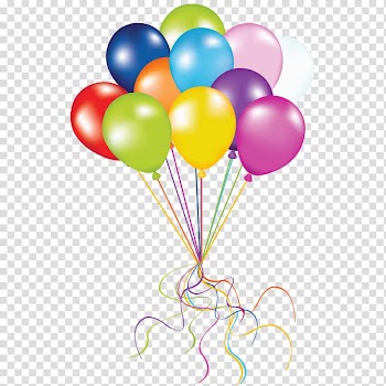 Balloon Birthday , birthday balloon transparent background PNG clipart