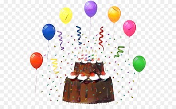 Balloon, Birthday Cake, Cupcake, Party Supply PNG