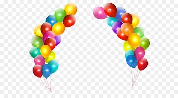 Balloon Birthday Clip art - Colorful Balloons Decor Transparent PNG Clipart 
