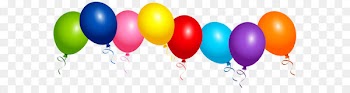 Balloon Birthday Clip art - Deco Balloons PNG Clipart Image 