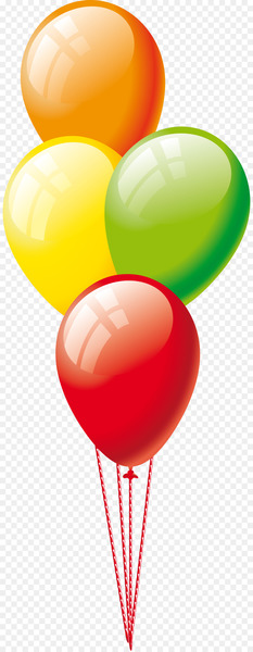Balloon Birthday Clip art - heart ballon 