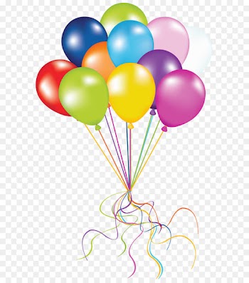 Balloon Birthday Clip art - Transparent Balloons PNG Picture 