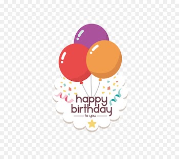 Balloon Birthday Clip art - Vector Happy Birthday Balloons 