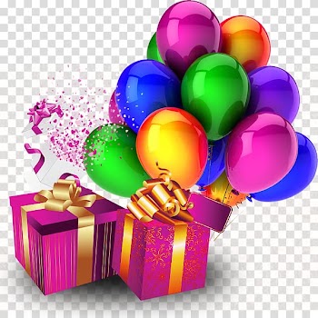 Balloon Birthday Flying Squirrel Victoria Party , Gift decoration transparent background PNG clipart
