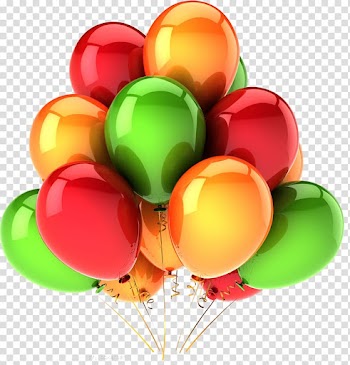 Balloon Birthday Party , balloon transparent background PNG clipart