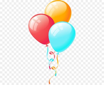 Balloon Birthday Party Clip art - Cartoon floating balloons 