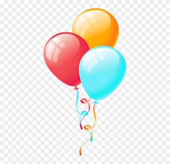 Balloon Birthday Party Clip Art - Happy Birthday Clipart Balloon For Birthday