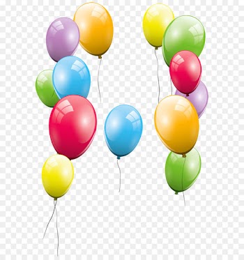 Balloon Birthday Party Clip art - Large Transparent Balloons Clipart Picture 