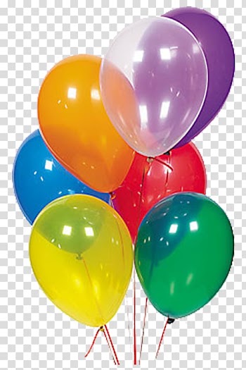 Balloon Birthday Party Latex Color, balloon transparent background PNG clipart