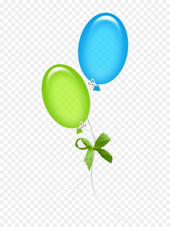 Balloon Blue-green Portable Network Graphics - airballon design element 