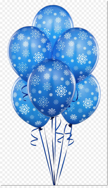 Balloon Blue Party Birthday Flower bouquet - Blue Balloon 