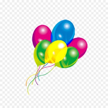 Balloon Cartoon - Colored balloons 