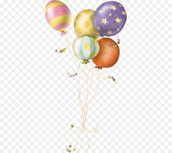 Balloon Child - Colored balloons 