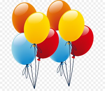 Balloon Clip art - Colorful balloons PNG vector material 