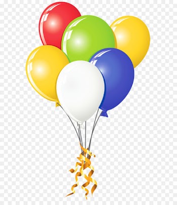 Balloon Clip art - Transparent Balloons Multi Color Clipart 