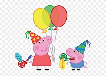 Balloon Clipart Peppa Pig - Peppa Pig Party