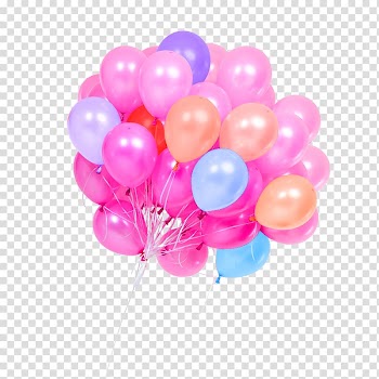 Balloon , Color candy color balloon decoration pattern transparent background PNG clipart