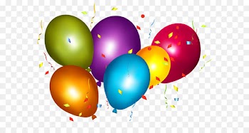 Balloon Confetti Party Amazon.com How-to - Transparent Colorful Balloons with Confetti Clipar Image 