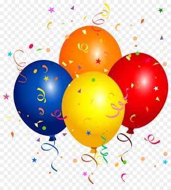 Balloon Confetti Party Clip art - confetti 