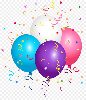 Balloon Confetti Party Clip art - confetti 