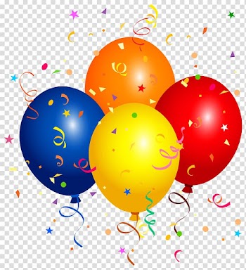 Balloon Confetti Party , confetti transparent background PNG clipart