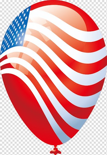 Balloon , Creative flags material Balloon transparent background PNG clipart