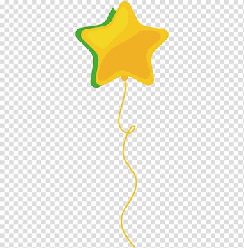 Balloon Designer, Balloon stars transparent background PNG clipart