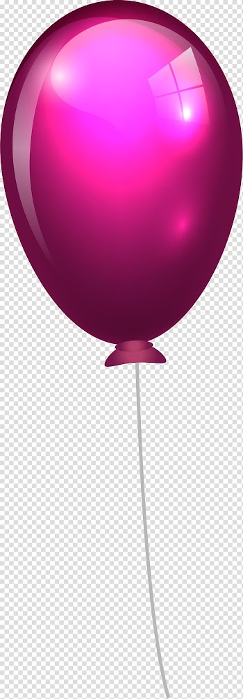 Balloon, Dream purple balloon transparent background PNG clipart