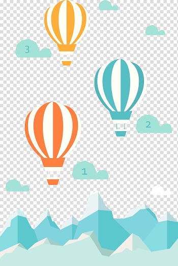 Balloon Euclidean , Rising hot air balloon transparent background PNG clipart