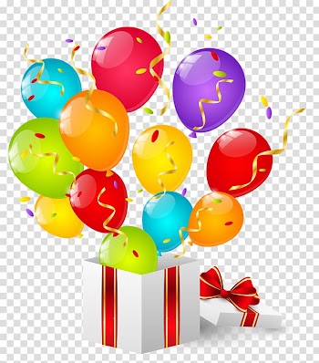Balloon Gift Birthday , balloon transparent background PNG clipart