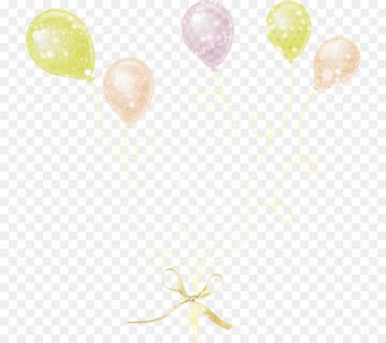 Balloon, Gift, Greeting Note Cards, Yellow PNG