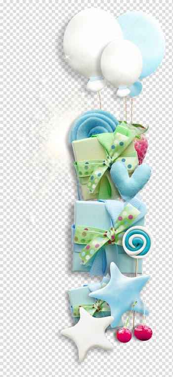 Balloon Gift Illustration, The stars balloon gift transparent background PNG clipart