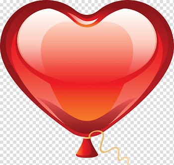Balloon Heart , Balloon transparent background PNG clipart