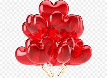 Balloon Heart Clip art - Red balloon PNG image, free download 