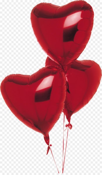 Balloon Heart DubaiFlowerDelivery.com Valentine's Day Flower bouquet - parachute 