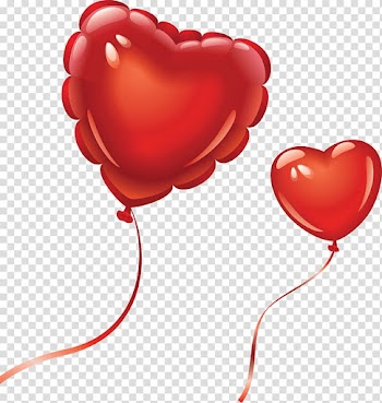 Balloon Heart , Heart Balloon Heart Balloons transparent background PNG clipart